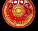 decorative thali