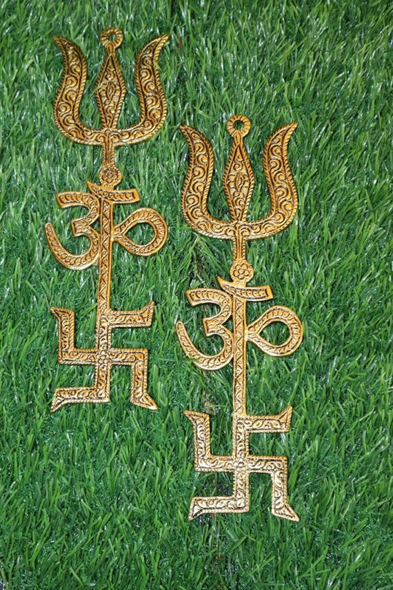 Om Trishul Swastik