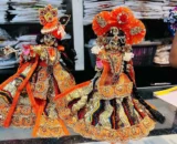 Decorated Radha Krishna Idols