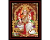 Saraswati Maa UV Textured Photo for Study Room