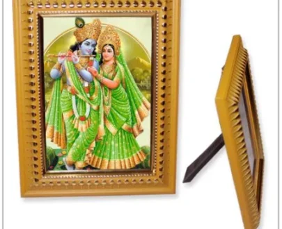 Radhe Krishna framed photo